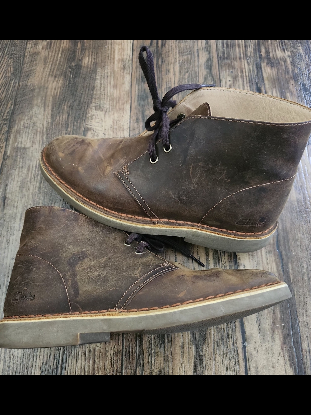 Clarks Bushacre Boots Woman's 8.5/ Mens 7